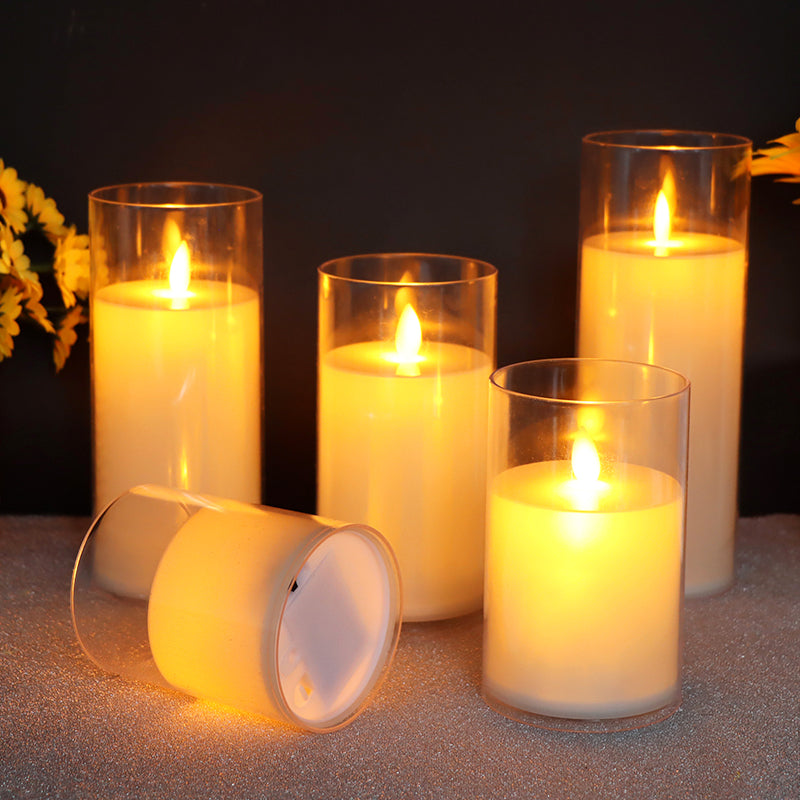 bougie led ambiance nuit décoration cocooning