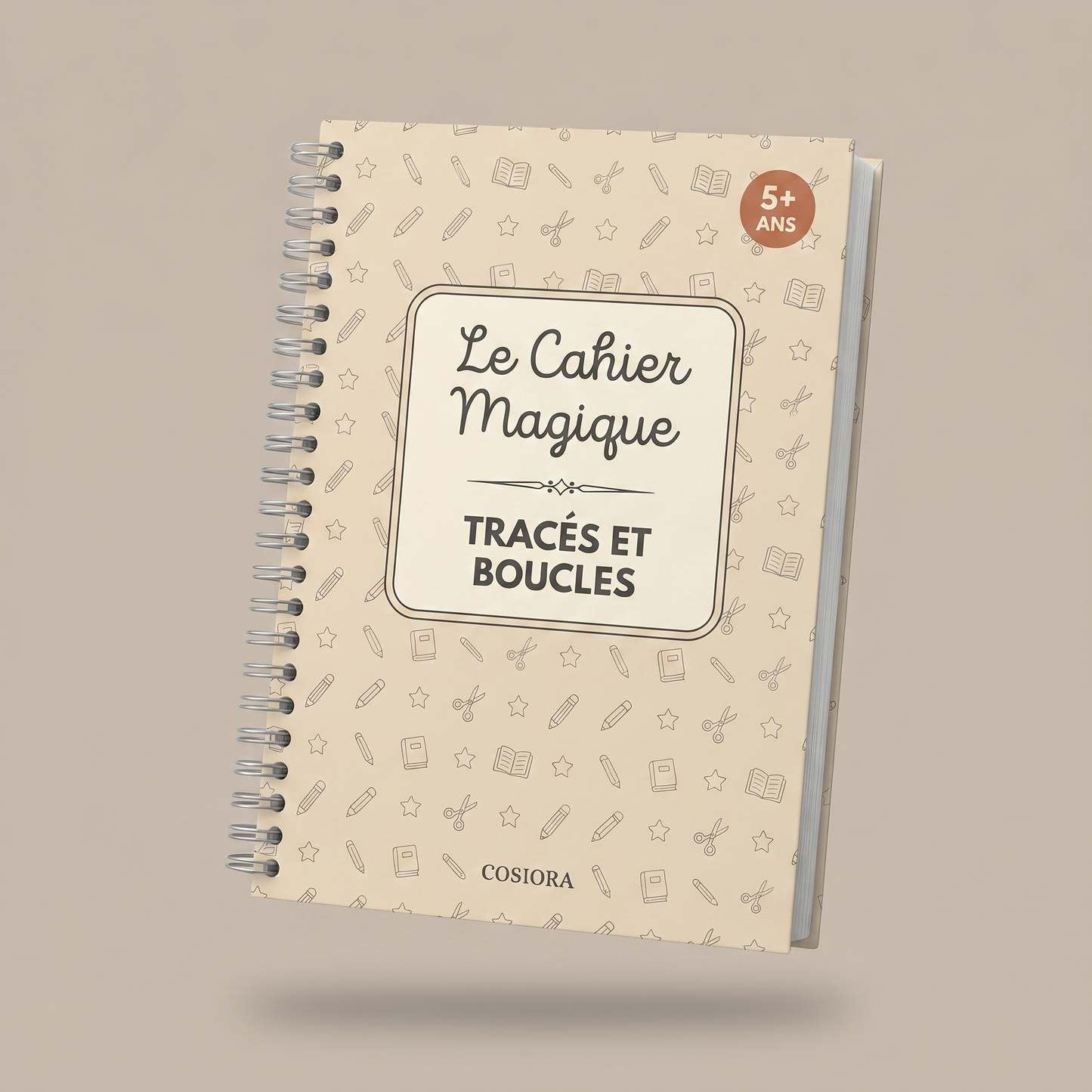 Cahier Magique Réutilisable — Apprendre à Écrire Sans Stress
