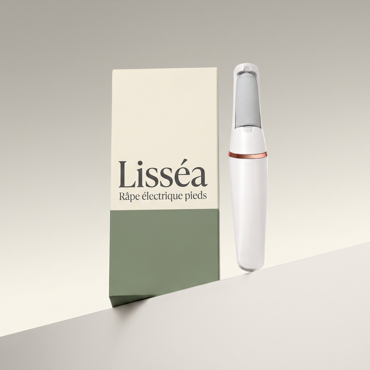 Boîte Lisséa — râpe électrique pieds