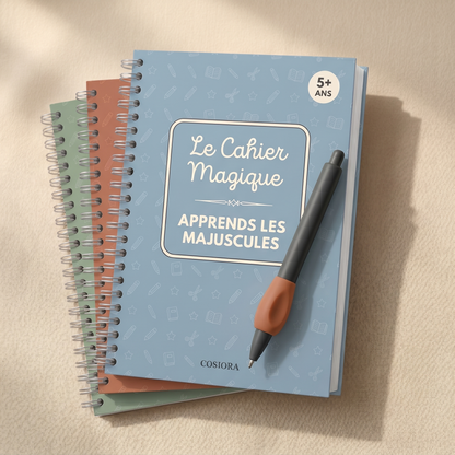 Cahier Magique Réutilisable — Apprendre à Écrire Sans Stress