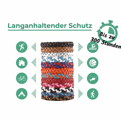 Langanhaltender Schutz bis zu 300 Stunden — Mückenarmband Cosiora