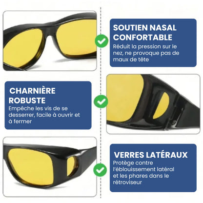 ClairVue® - Lunettes Vision Nocturne Optimisée