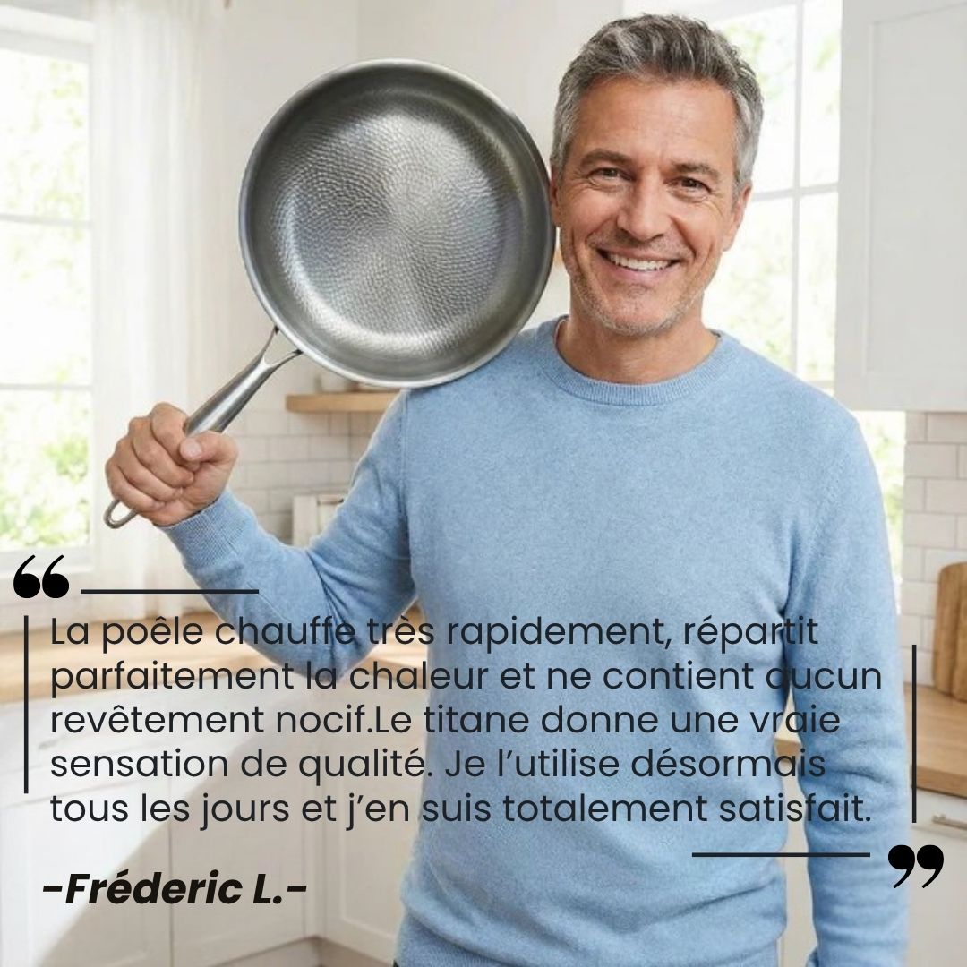 Poêle Titanium