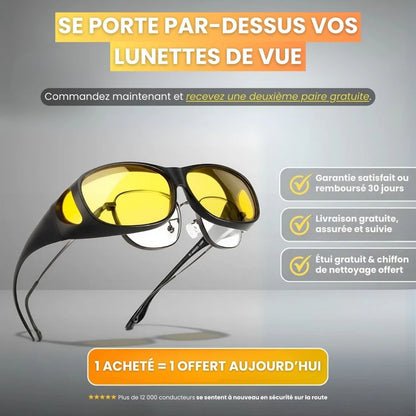 ClairVue® - Lunettes Vision Nocturne Optimisée