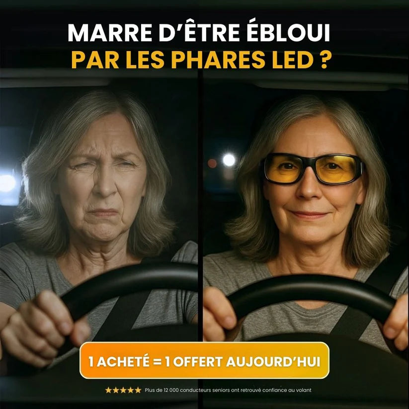 ClairVue® - Lunettes Vision Nocturne Optimisée