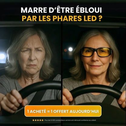 ClairVue® - Lunettes Vision Nocturne Optimisée