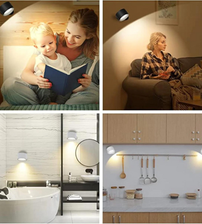 Applique Murale Sans Fil Rechargeable | Télécommande Incluse