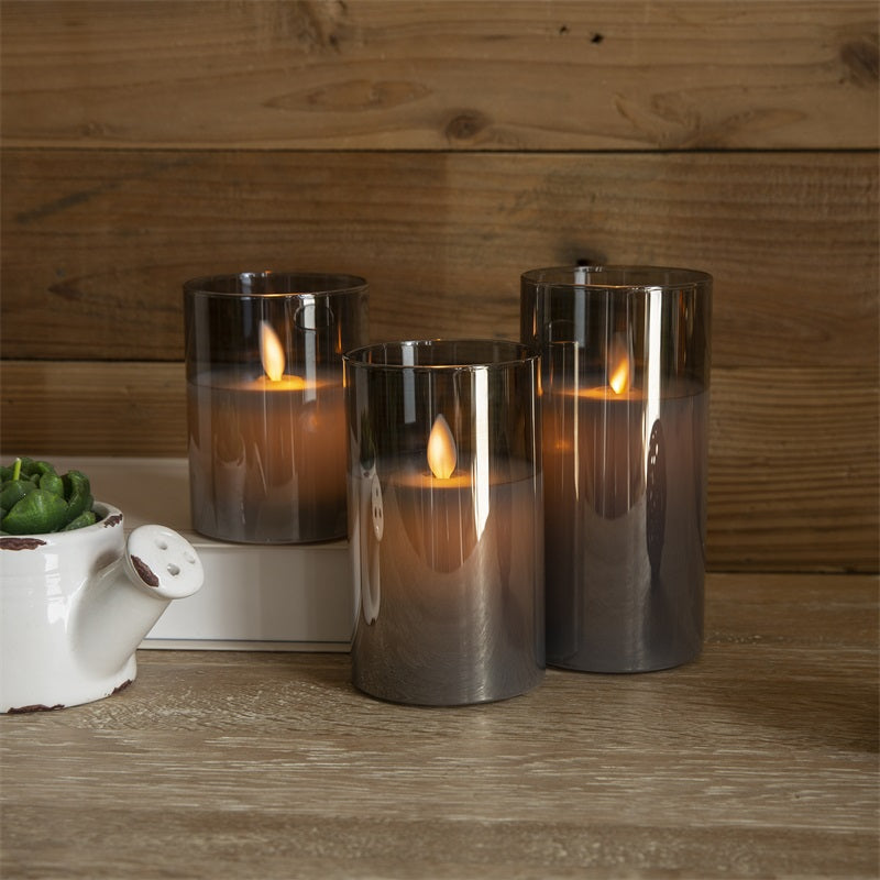 bougie led flamme vacillante décoration salon