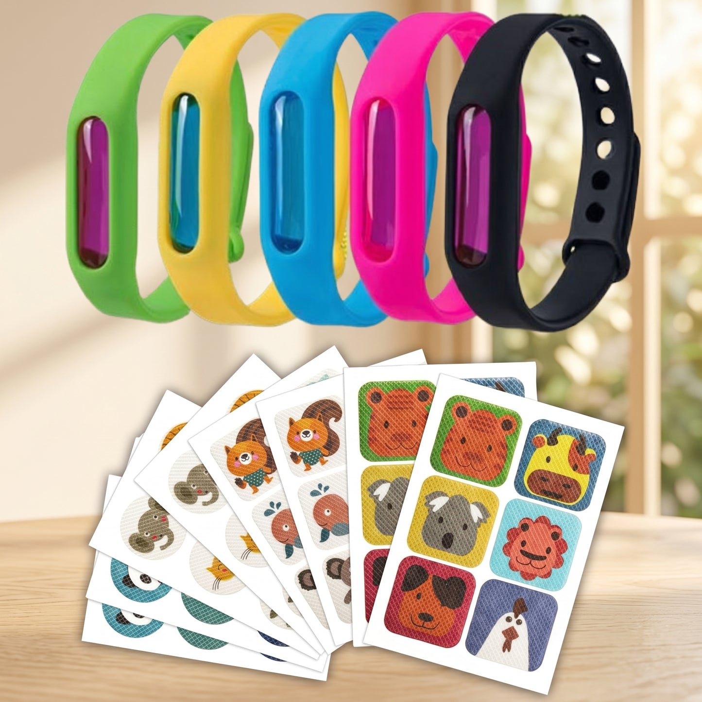 Bracelet Anti Moustique Efficace | 100% Naturel Rechargeable