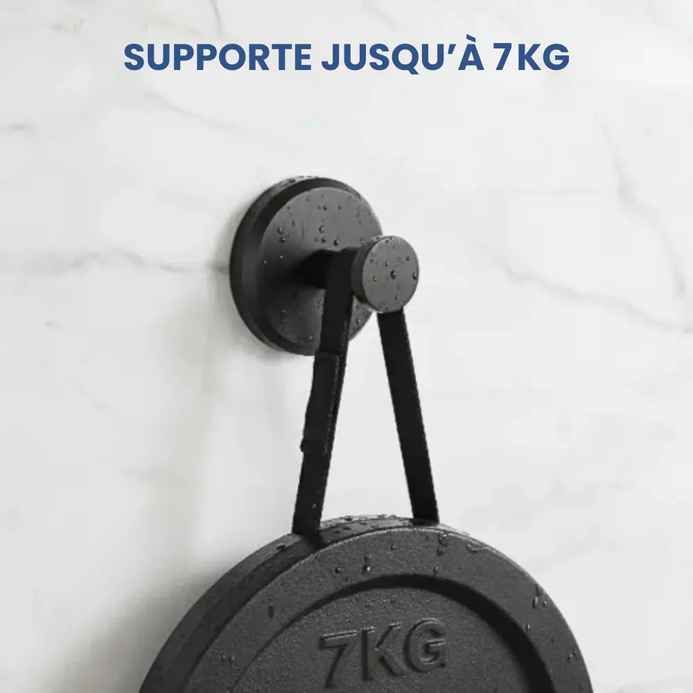 crochets muraux ventouse supporte jusqu'à 7kg