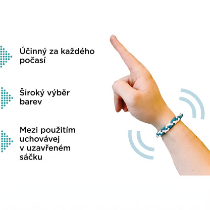Účinný za každého počasí a široký výběr barev — náramek Cosiora