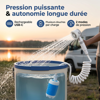 Pompe à Eau Portable : Kit avec Tuyau & Embouts