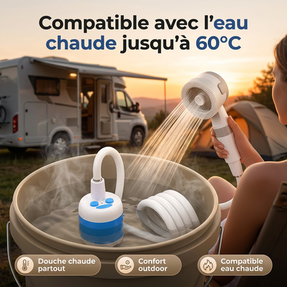 Pompe à Eau Portable : Kit avec Tuyau & Embouts