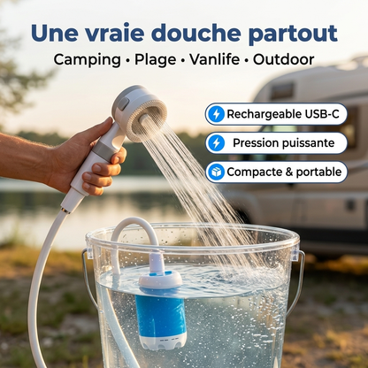 Pompe à Eau Portable : Kit avec Tuyau & Embouts