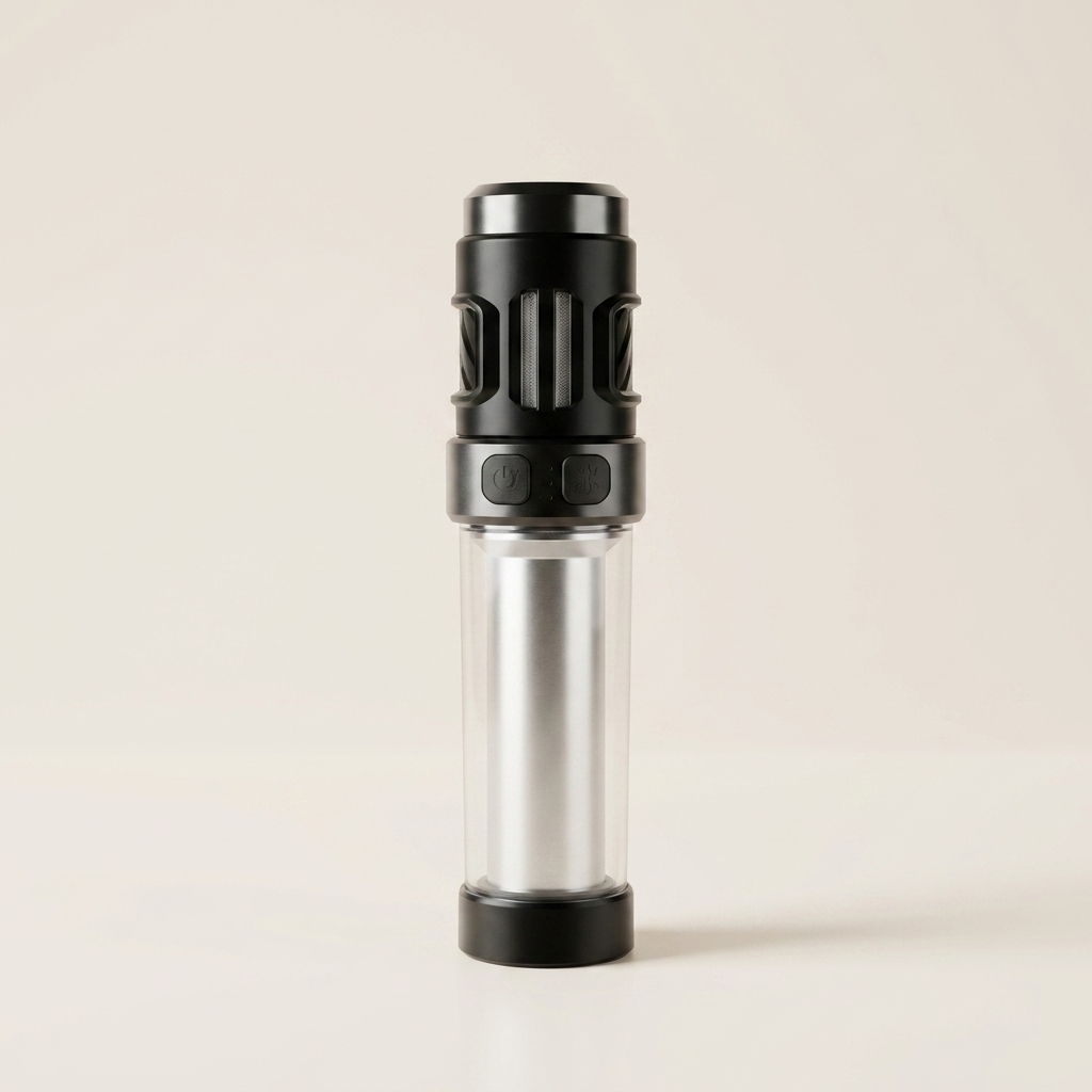 lampe camping anti moustique rechargeable vue produit