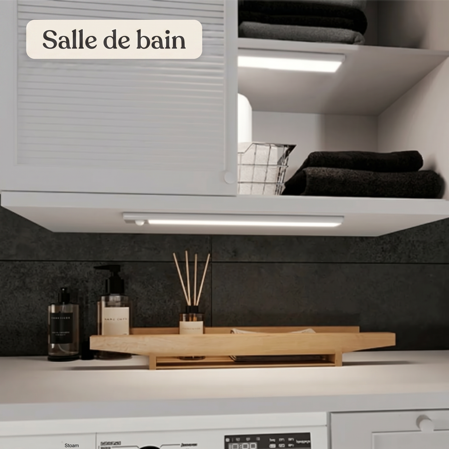 lampe led salle de bain sans fil